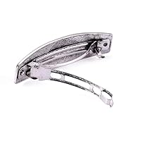 Vista 5 de Pasadores vikingos vintage para mujeres y niñas, pinzas de pelo celtas antiguas nórdicas, cuervo, para cabello grueso y delgado, pinzas francesas