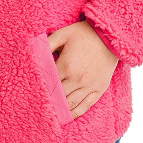 MEMBER'S MARK Girls' Sherpa In Fuchsia, 10/124