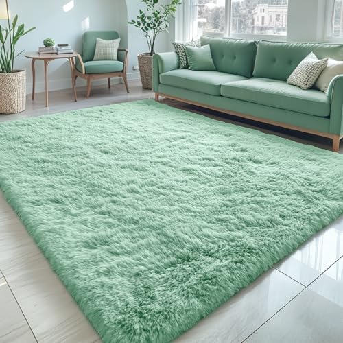 OLANLY 5x7 Machine Washable Large Area Rugs for Living Room,