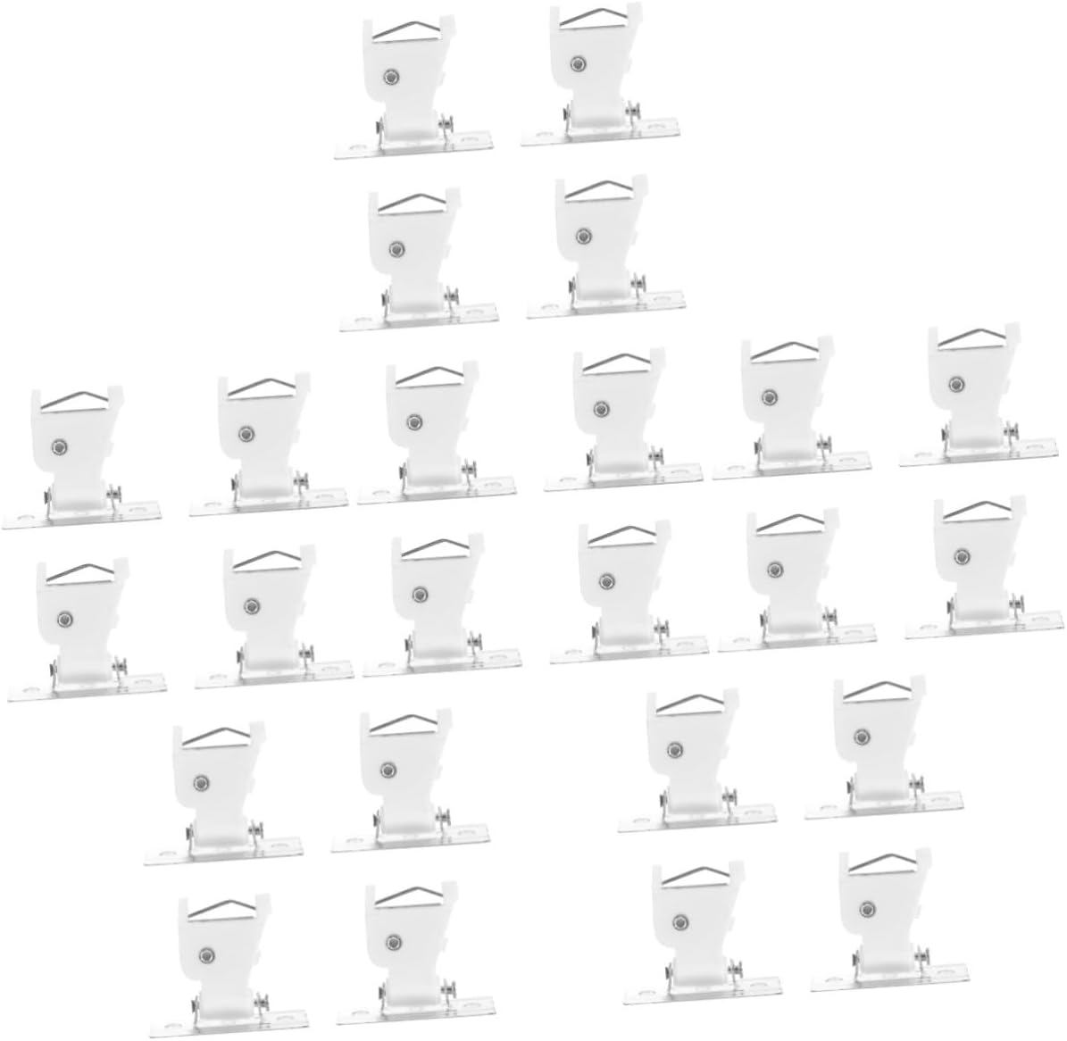 Happyyami 24sets Curtain Cord Locks for Roman Shades Window Blind Lock Accessories for Enhanced Privacy and Room Darkening Effect