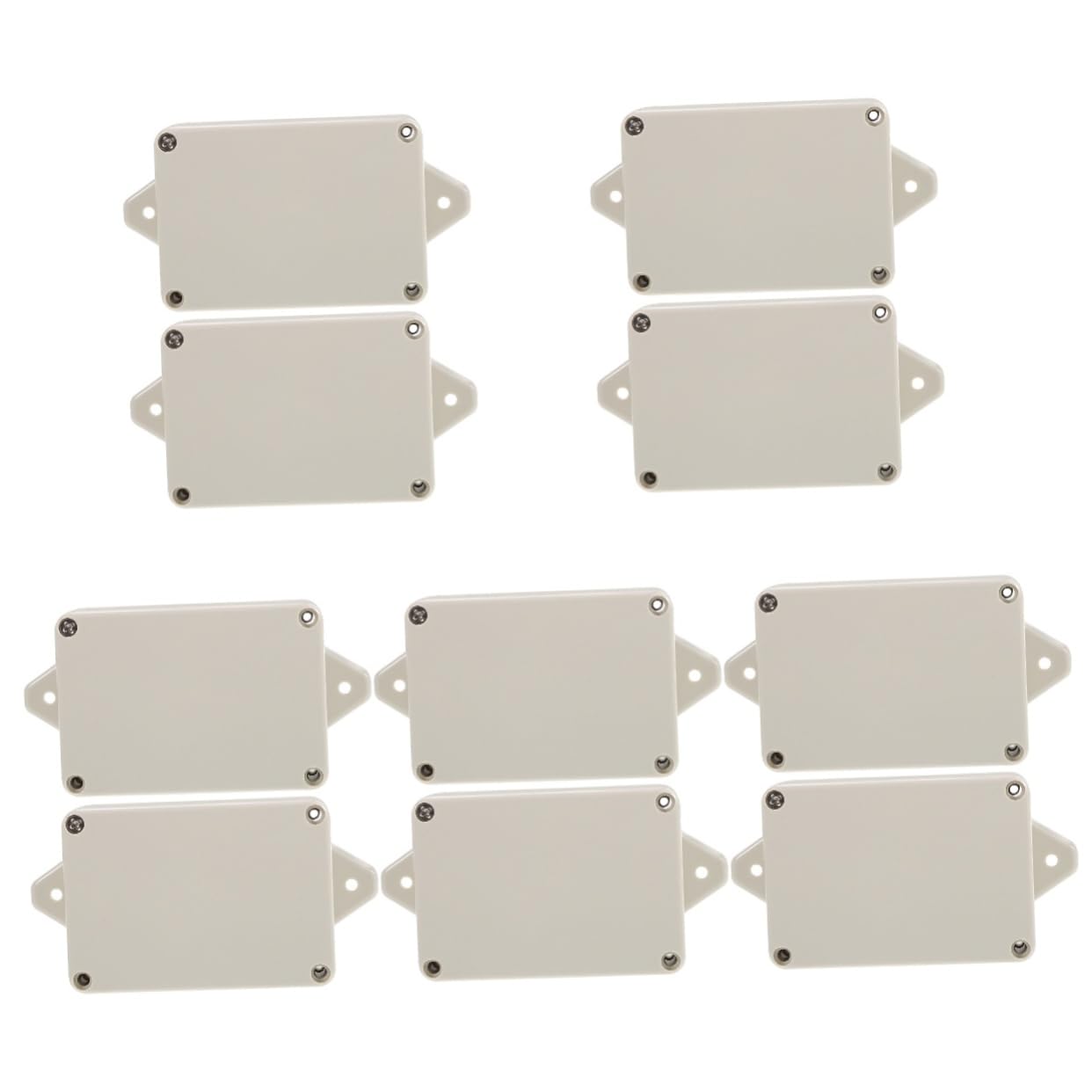 Hemobllo 10pezzi Scatola Elettrica Scatola Giunzione Plastica Per Progetti Elettrici Organizzatore Compatto Per Strumenti Elettronici Facile Installazione