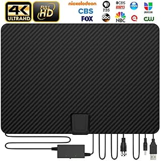 [Updated 2020 Version] Amplified HD Digital TV Antenna Long 120+ Miles Range