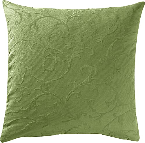 Erwin Müller Kissenhülle Düsseldorf bügelfrei grün Größe 50x50 cm