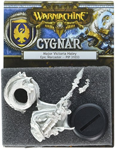 Privateer Press Warmachine: Cygnar Major Victoria Haley Model Kit
