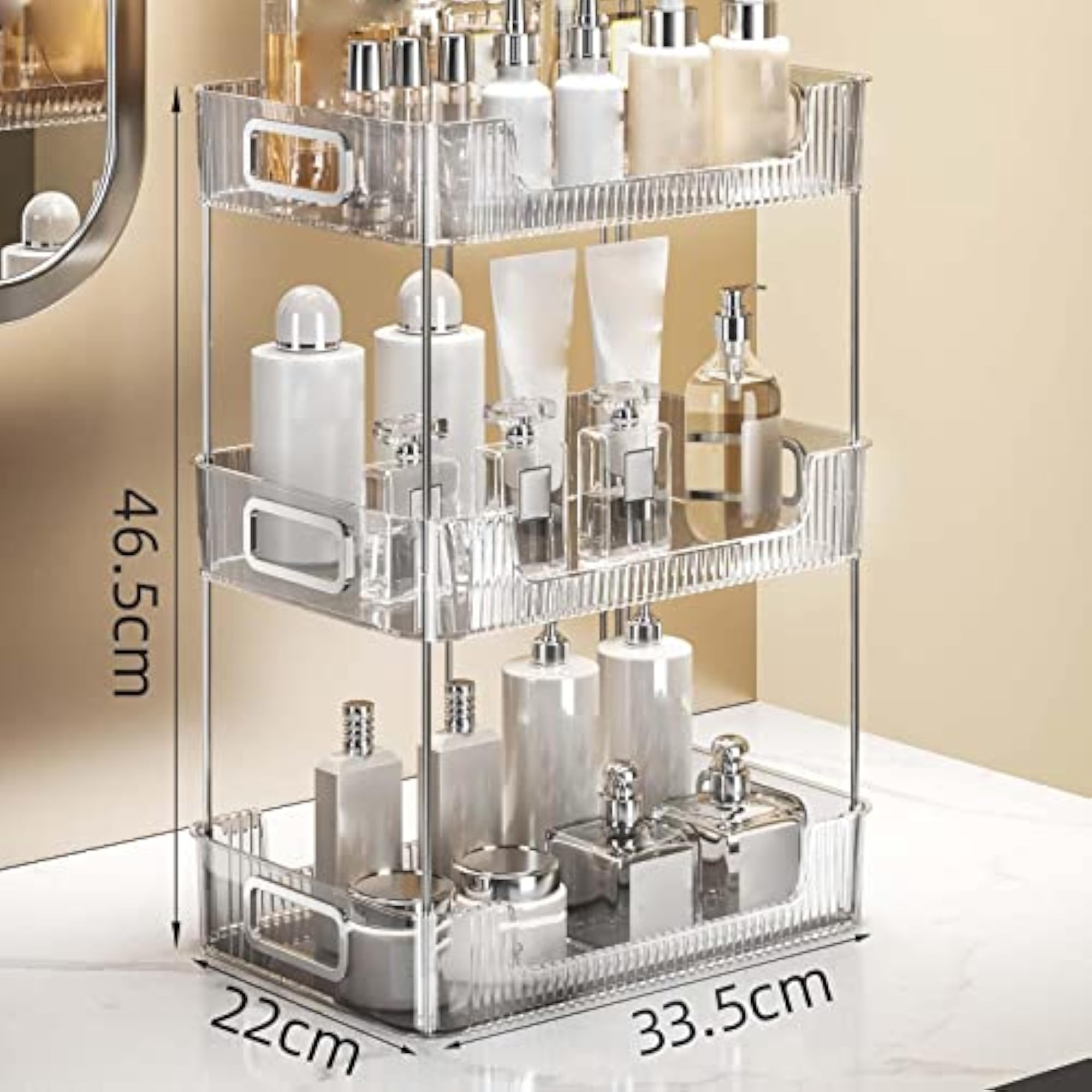 Cosmetic Storage Rack Organizer Shelf for Kitchen