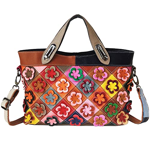 Bolso Tote de Cuero Downupdown para Mujer miniatura 1