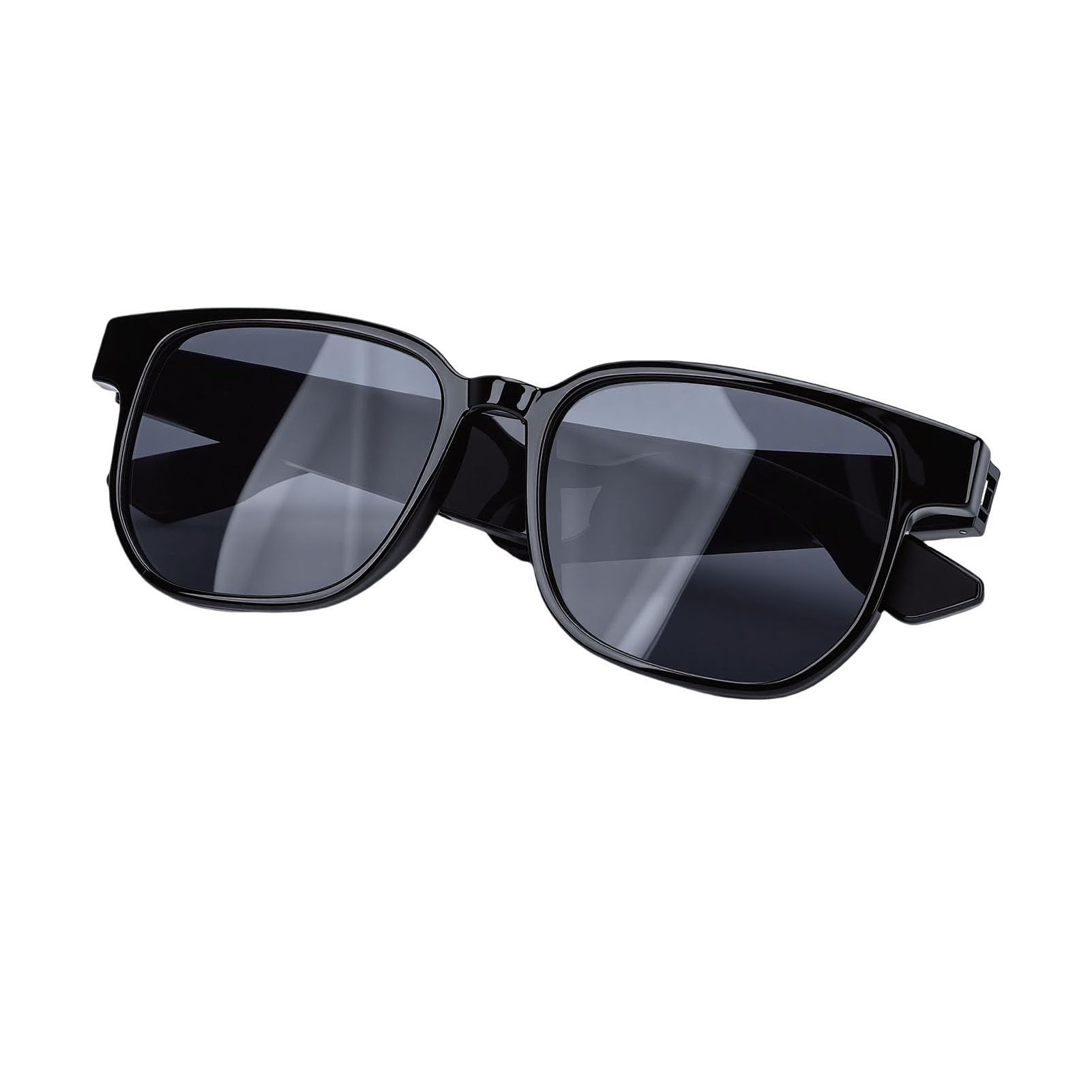 Jeffergarden Lunettes Intelligentes avec Casque, Bluetooth 5.2 Double