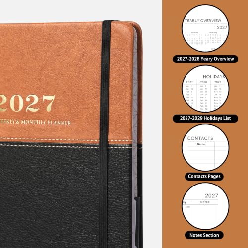 Image of 2027 Planner - Weekly Monthly Planner 2027, 6.1'' x 8.3''