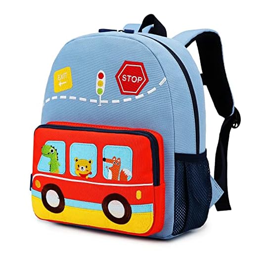 willikiva Mochila infantil infantil de dinossauro para meninos e meninas, bolsa pré-escolar à prova d'água, Blue Music Party, One_Size, Moderno