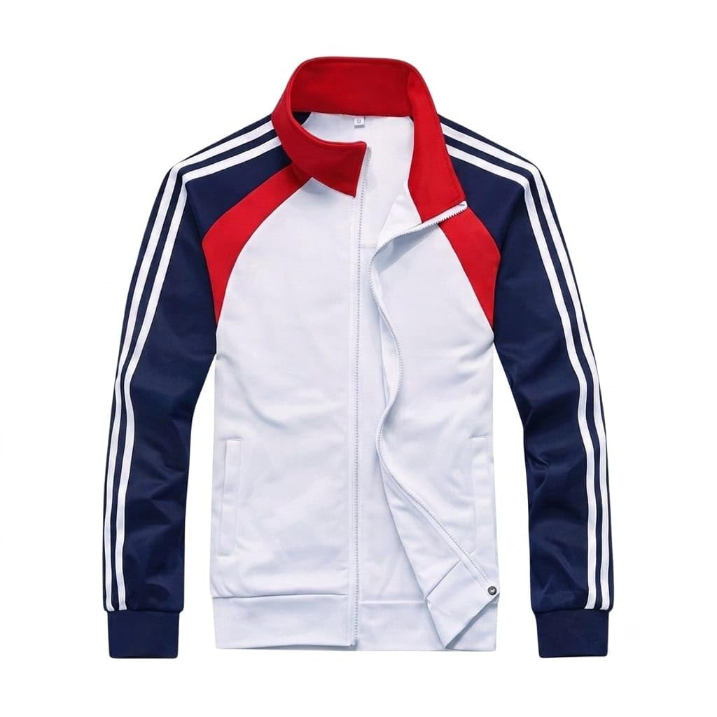 Mens & Women Sports Track Jacket | Full Zip Athletic Jacket with Stand Collar | Long Sleeve Casual Running Gym Training Sweatshirt | Regular Fit Activewear-picture-30