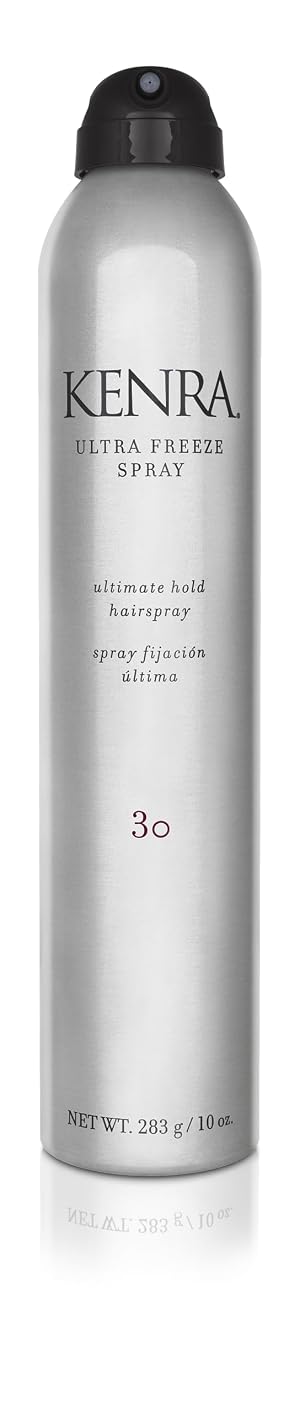 Kenra Ultra Freeze Spray 30 Ultimate Hold Hairspray Long-Lasting Ultra-Firm Hold Fast-Drying Formula Provides Humidity Resistance High Shine