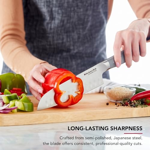KitchenAid Cuchillo de cocina Eamufa gris pour vos repas - 4