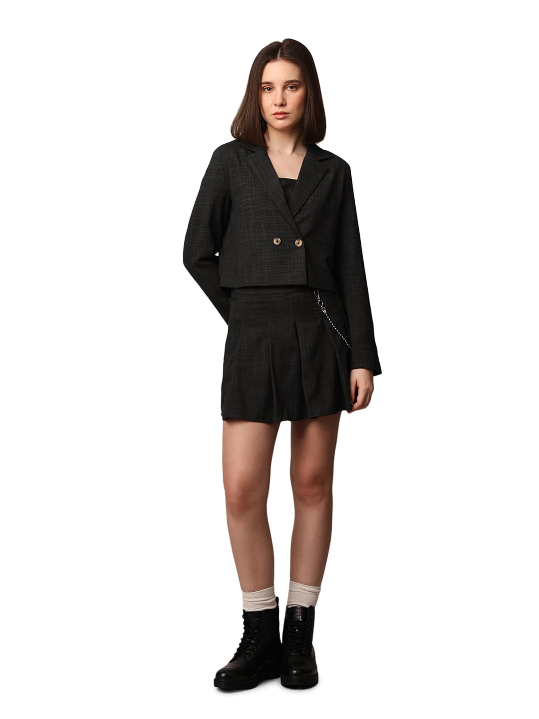 only Women's Double Breasted Blazer Tailored-picture-56