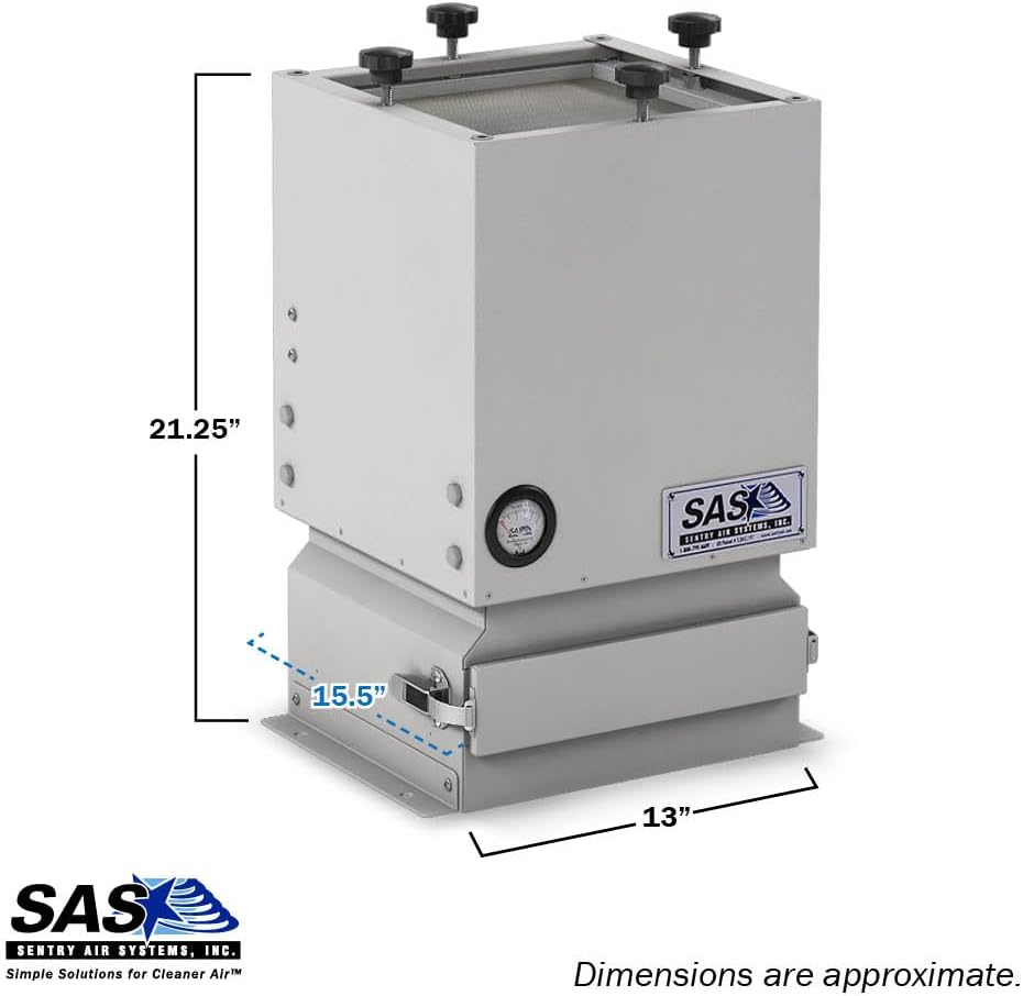 Industrial Mist Collector for CNC machines, oil mist, water mist, and other machinery. Mist Collection for CNC mist elimination