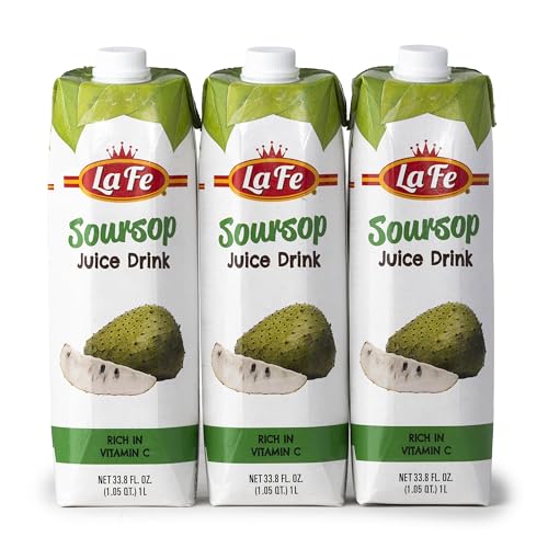 La Fe Soursop Fruit Juice – Guanabana Fruit Juice- Fresh
