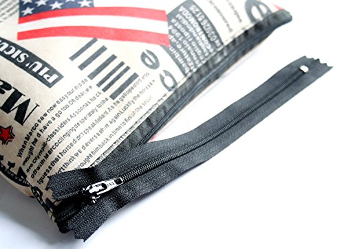 Ykk #3 Skirt & Dress Zippers 7 Inch Closed Bottom (12 Zippers / Pack), 6 Black And 6 White With Needle Threader 2Pcs. #TOP4