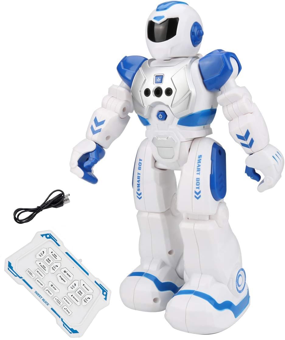 Magicwand R/c Rechargeable Gesture Sensing,Walking Programmable Robot with Demo Mode Smart Bot for Kids with Lights-image-6