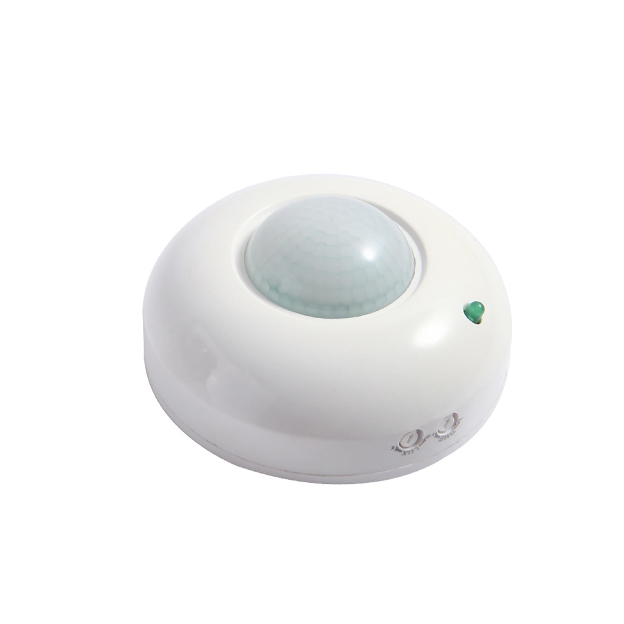 Clearhill White 360° Ceiling Pir Motion Sensor Switch, Detector Light Switch, Adjustable Delay & Lux, High Sensitivity, Indoor Use