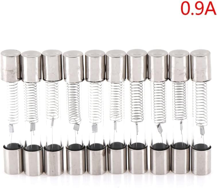 Miniatura 3 de 5 unids 5KV 0.9A protección para horno de microondas Tubo de fusible de alto voltaje 0.236x1.575 in, piezas de repuesto para horno de microondas,