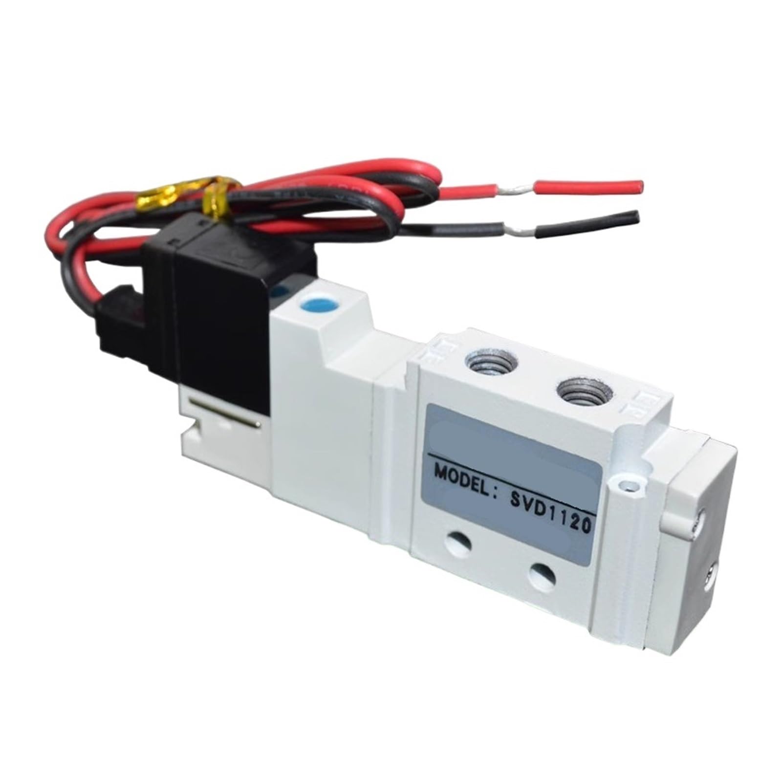 Électrovanne pneumatique SVD1120-5L-M5 stable, vanne de commande 24V 5/2 voies M5