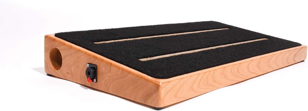 Ruach Custom Series CS1 Cherry Pedalboard with Solderless Locking Jacks Size 3