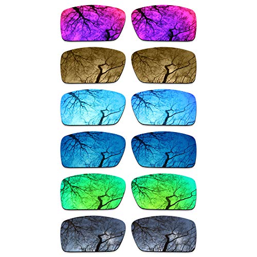 Image of ToughAsNails Set of 6 Polarized Replacement Lenses for Oakley Gascan OO9014 Pack