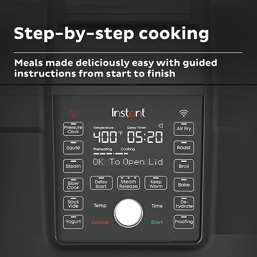 Instant Pot 6.5 Quart Duo Crisp Ultimate Lid with WIFI, 13-in-1 Air Fryer and Pressure Cooker Combo の商品画像 4