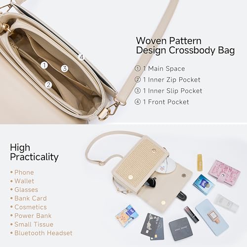 Straw Crossbody Purses Bags for Women, Top Small Summer Handbags Beach Vacation Clutch Leather Shoulder Bag4