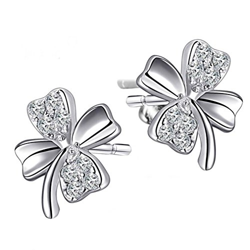 Boucles d'oreilles en zircone cubique et platine, l'éclat haute joaillerie