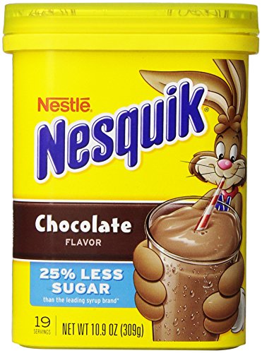 NesQuik Chocolate Drink Mix Powder, 10.90 oz - 2 Pack