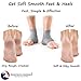 Moisturizing Socks for Women & Men | Aloe Vera Cracked Heel Treatment | Foot Callus Remover | Aloe Socks for Cracked Heels & Dry Cracked Feet | Lotion Infused Gel Heel Socks (Large - 3 Pairs)