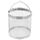 OSALADI Ölaufbewahrungstopf mit Edelstahl Sieb für Entfernung von Ölresten bei Zubereitung von Frittierten Gerichten im Haushalt