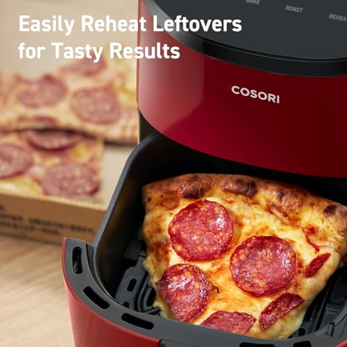 Cosori CAF-LI211-RUS Air Fryer 2.1 Qt, 4-In-1 Small Mini Airfryer, Bake, Roast, Reheat thumb #5