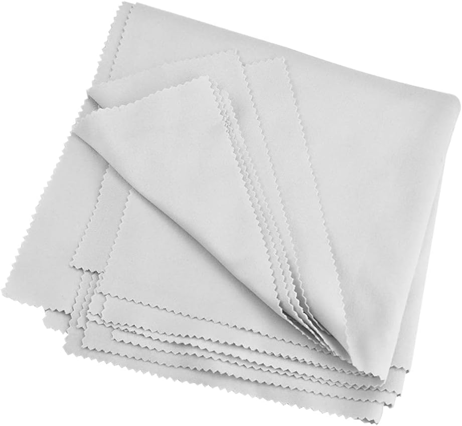VCRANONR 10 Pcs Record Cleaning Cloth 30 * 30cm Large AntiStatic