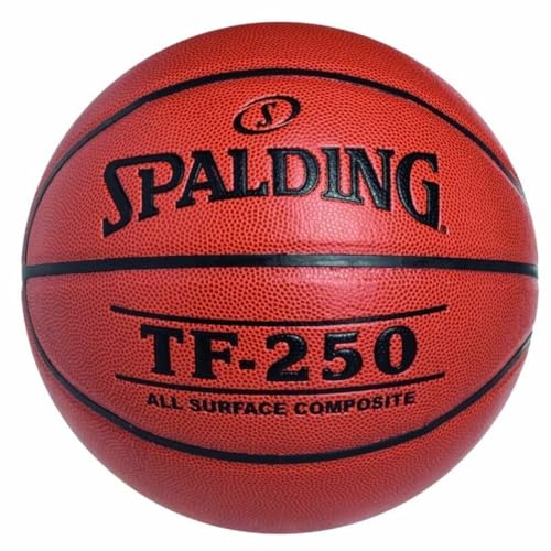 Spalding React TF 250 76802Z, Unisex, Basketball, Orange/Black, 6