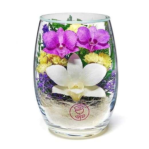 Long-Lasting Preserved Orchid Bouquet