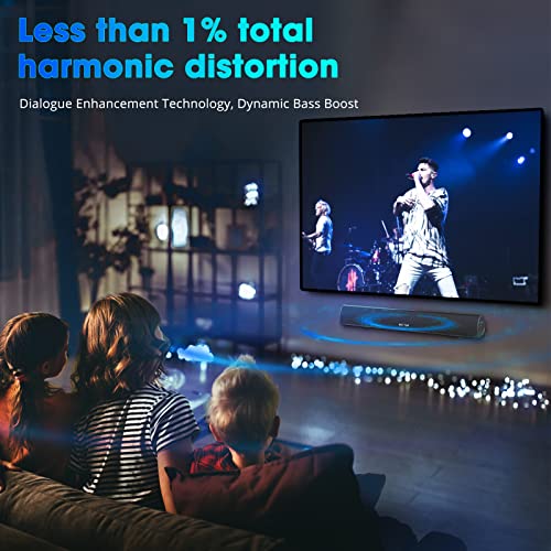 Bestisan S6520 Soundbar, Tv Sound Bar With Wired Hdmi And Wireless Bluetooth 5.0 Home Theater System thumb #2