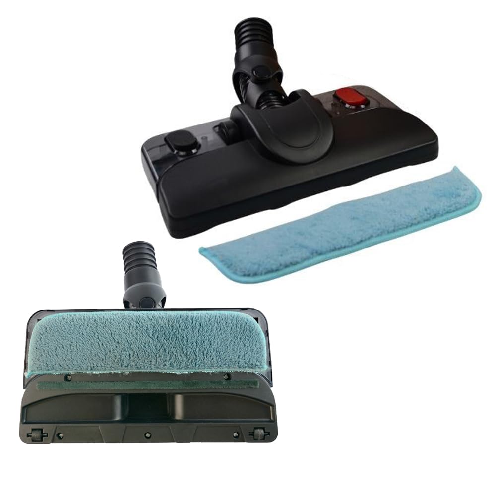 Brosse aspirateur 32/35mm universelle 2 en 1 sol dur et humide avec réservoir