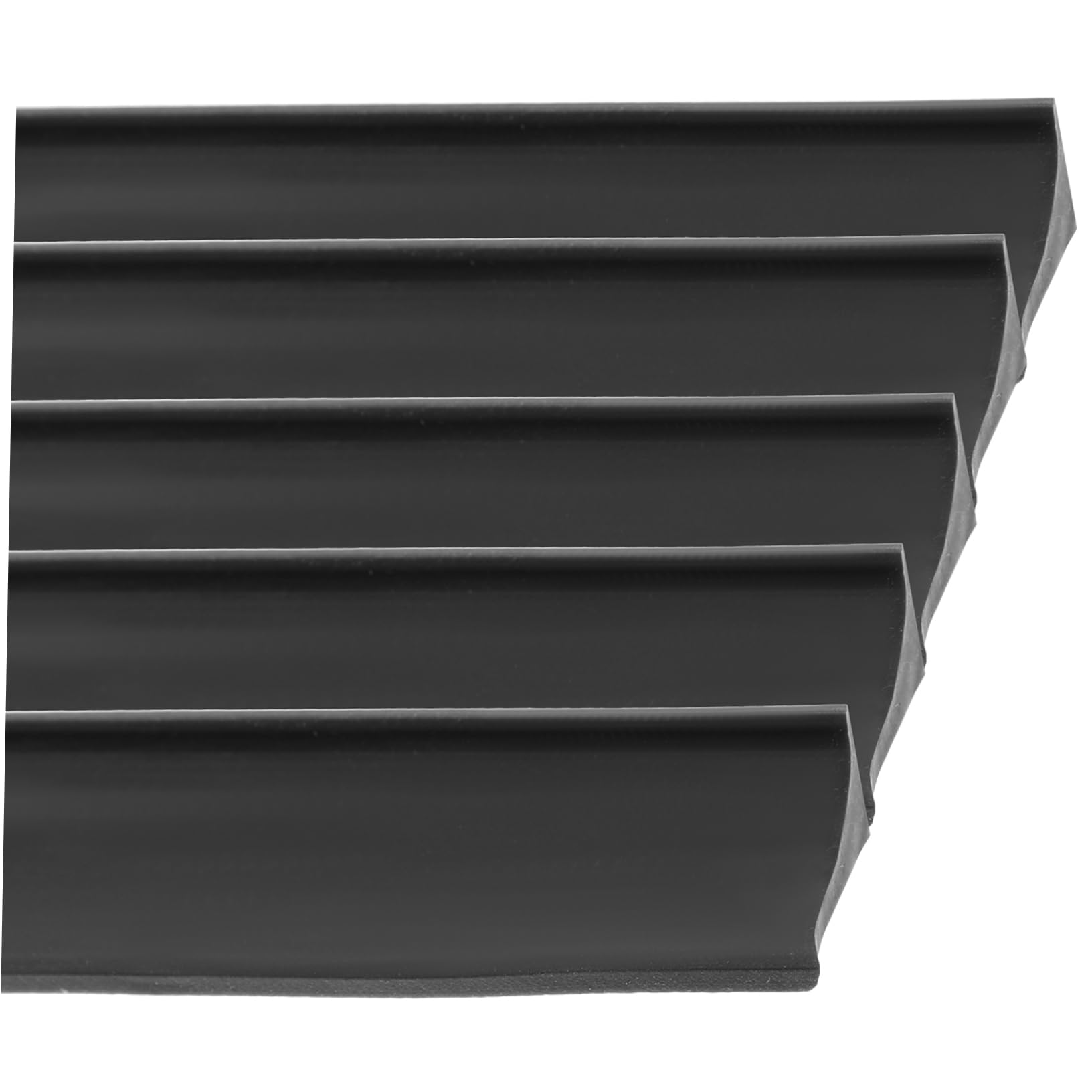 ABOOFAN 2M Sink Water Barrier Adhesive Splashing Guard for Kitchen Bathroom Counter Flexible Water Blocking Barrier Easy to Clean Install Design