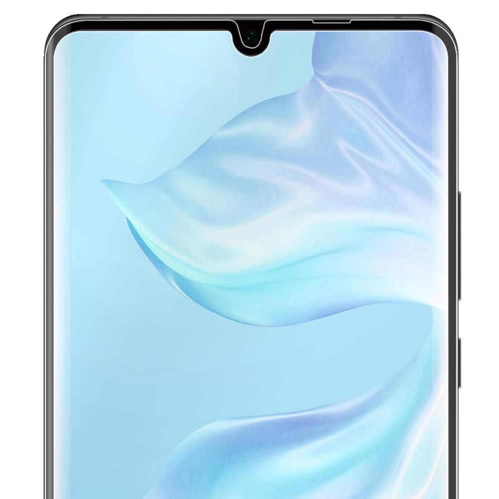 NALIA Vetro Temperato compatibile con Huawei P30 Pro, 9H HD Pellicola Protettiva Schermo Chiaro Display Copertura, Smart-Phone Tempered-Glass Telefono Protezione Screen-Protector - Trasparente Nero