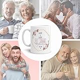Porzellanhochzeit Tasse 20 Jahre - Jubiläumsgeschenk Für Ehepaare, Eltern & Verliebte, 330 Ml
