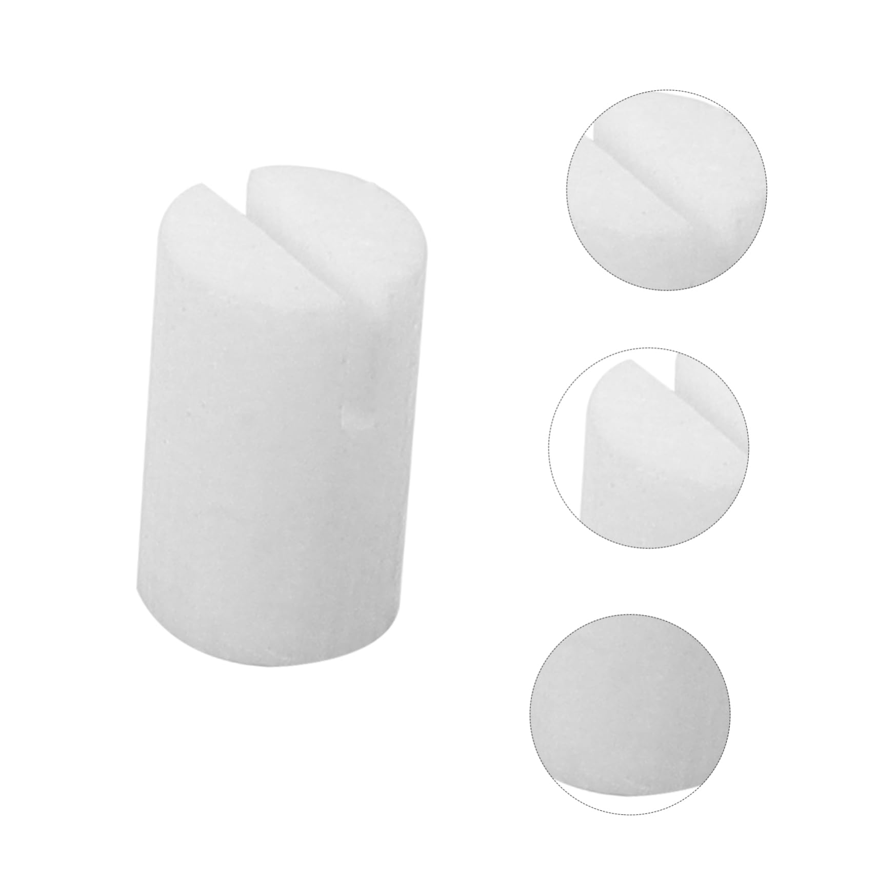 VICASKY 20piezas Tuerca De Banjo De Hueso De Buey Repuesto Para Cuerda De Banjo Nut De ª Cuerda Material De Hueso Estabilidad y Sonido Óptimo Accesorios Esenciales Para Músicos