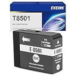 EVEINK T850 Ink Cartridge Remanufactured T8501 Photo Black Ink Cartridge Replacement for EPS0N Surecolor P800 Printer (1-Pack,Photo Black)