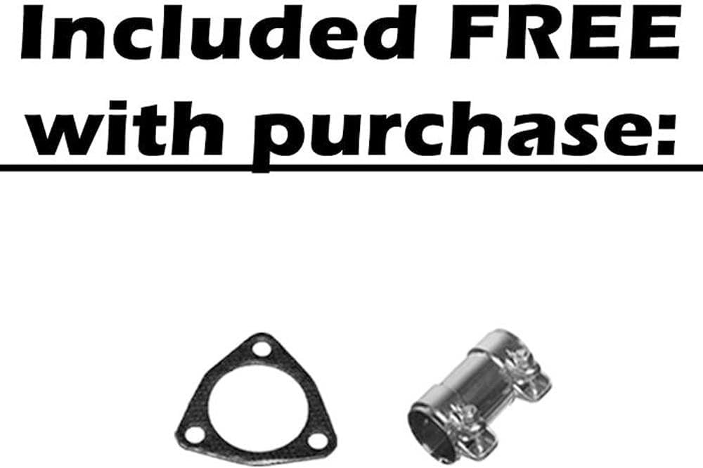 Northeastern Exhaust | Stainless Steel Front Flex Pipe Compatible for Audi A4 Quattro 2002-2005 1.8L | Free Gasket and Sleeve Included | Automotive Replacement Part
