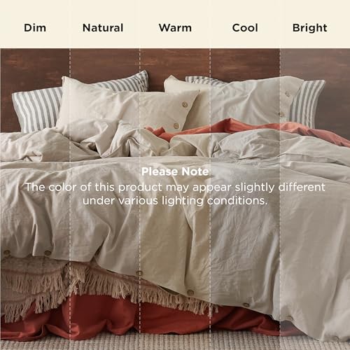 Casaluna Linen Blend Duvet Cover Set product image