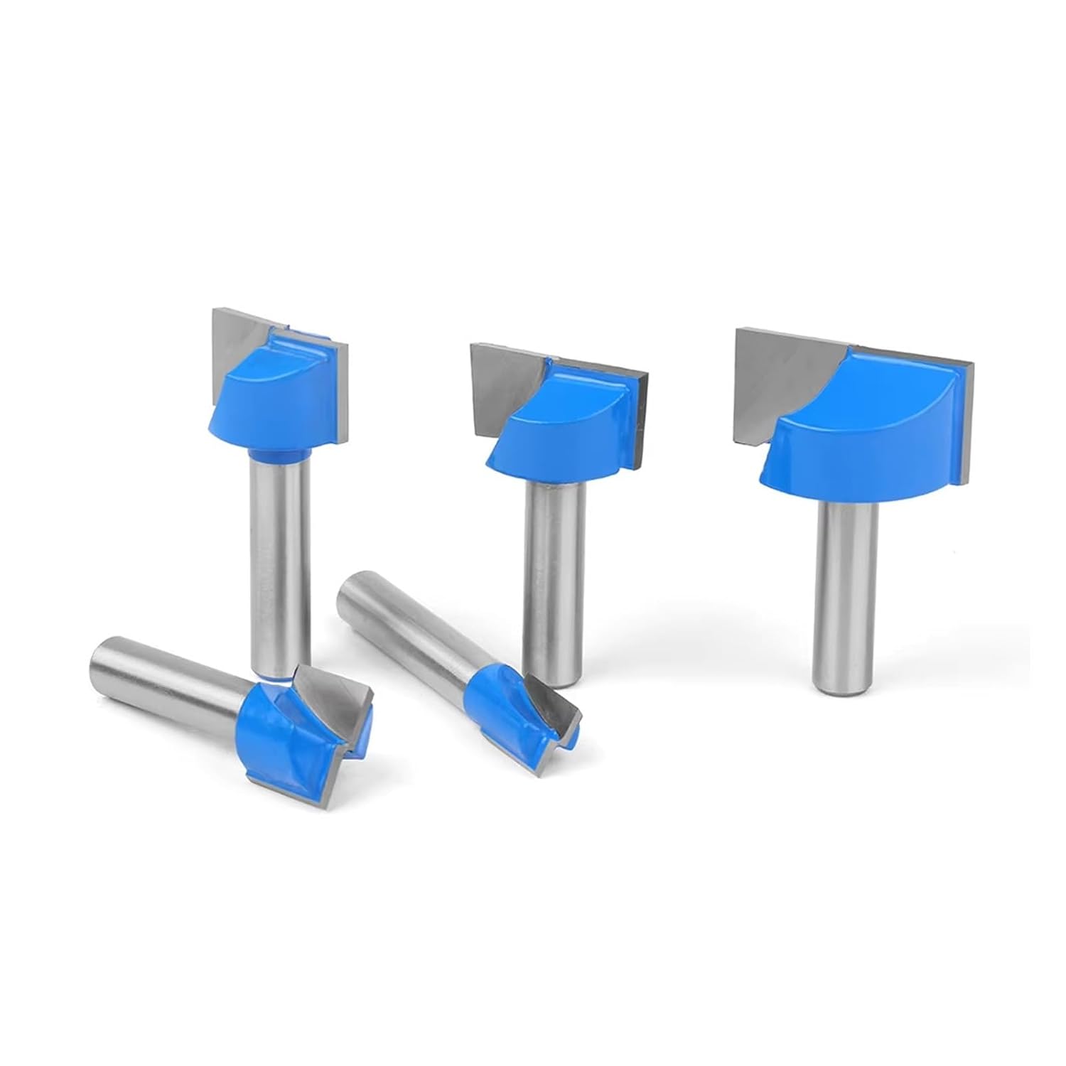 1pc 8mm Cleaning Bottom Engraving Bit Solid Carbide Router Woodworking Tools CNC Milling Cutter Endmill for Wood