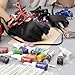 HAWINK Complete Tattoo Kit 4 Standard Tattoo Machines Power Supply 14 Color Tattoo Inks Needles Tips Grips with Carry Case TK-HW4005