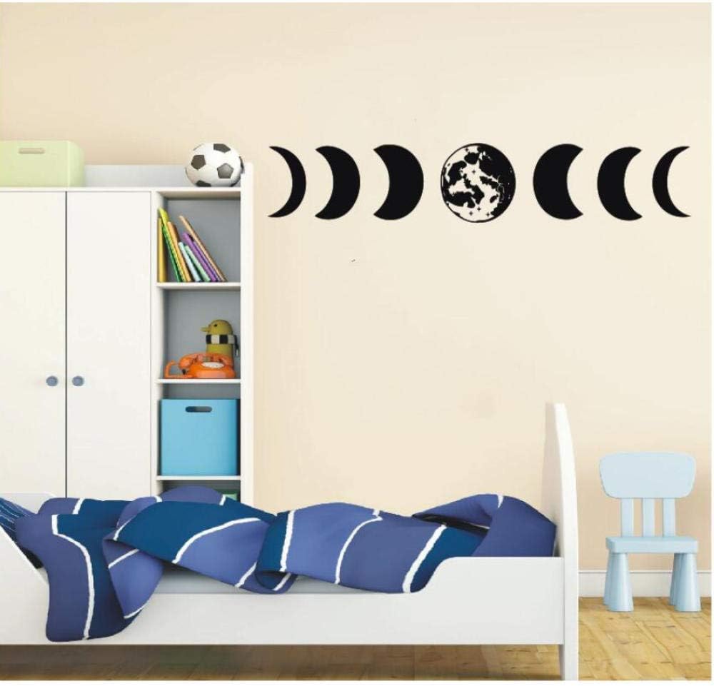 Art Home Decor Moon Phase Wall Sticker Vinyl Sticker Home House Design