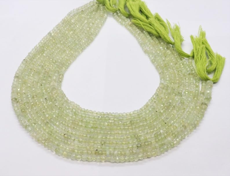 Perles rondes à facettes naturelles sans défaut pour enfilage fluide de bijoux