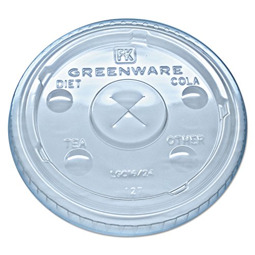 Fabri-Kal Greenware Lid for 16 Oz. & 24 Oz. Cups